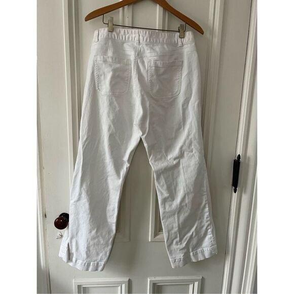 Loft white Kirby trouser flare jeans 10P - Picture 2 of 4